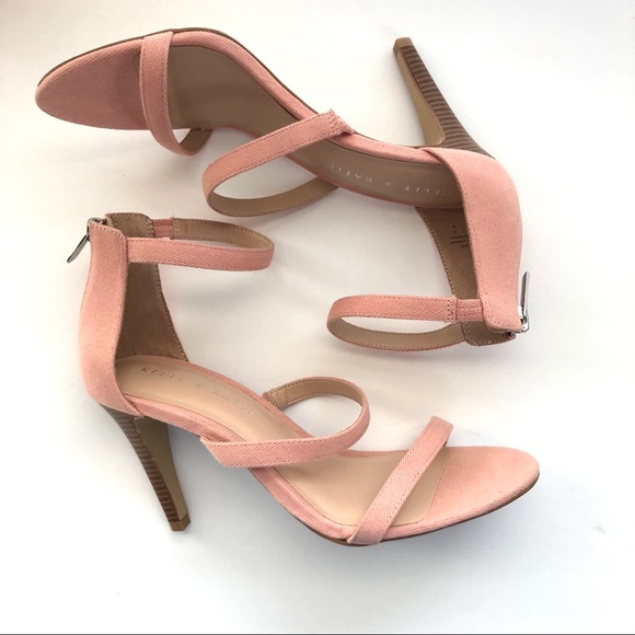 Kelly and Katie new pink heels straps 8.5 KK Cleo - Picture 2 of 8